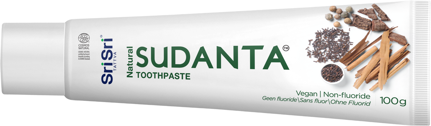 ECOCERT Sudanta Toothpaste 100g | Ayurvedic Dental Care