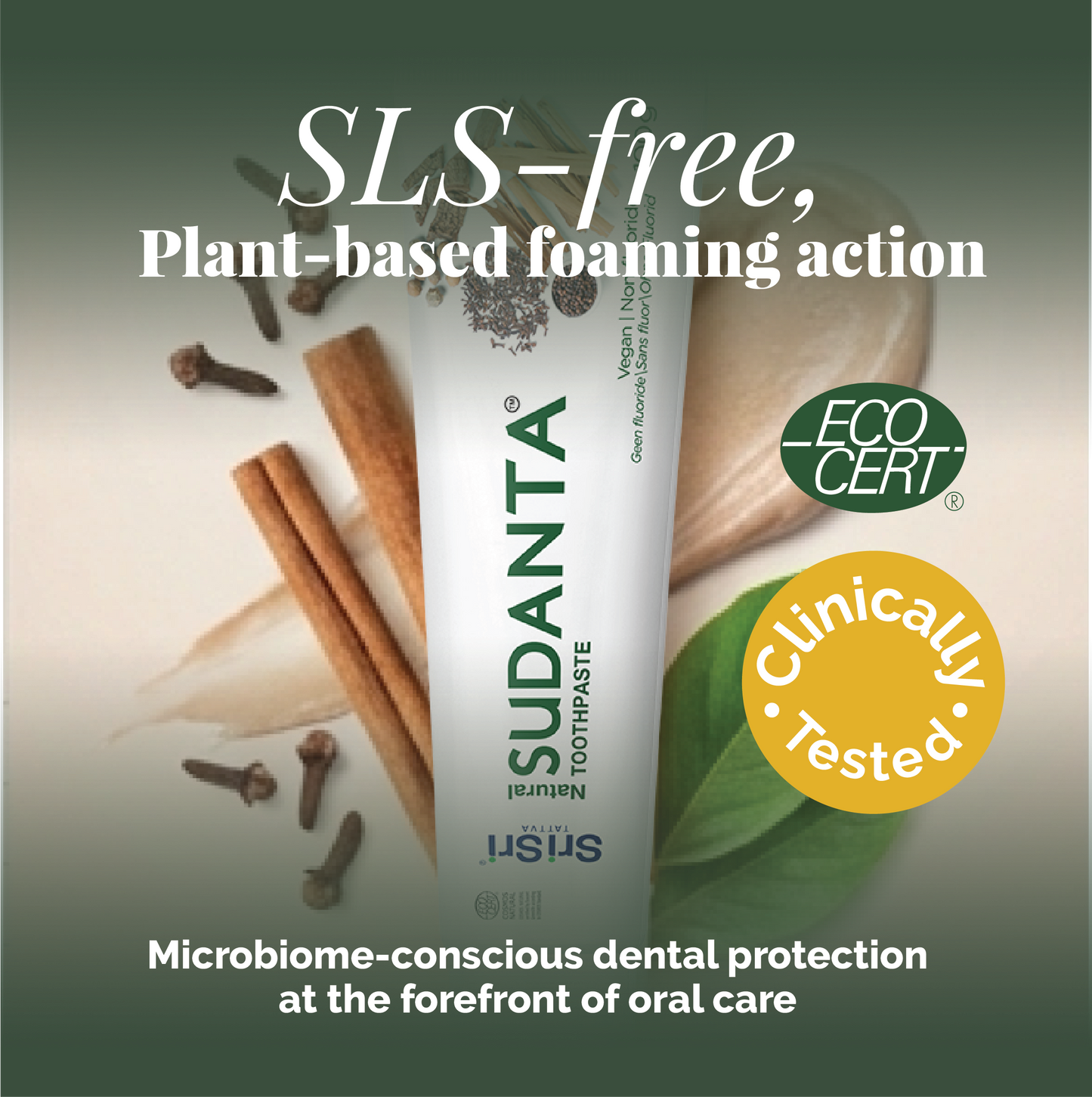Oral Microbiome Balance Sudanta (ECOCERT 100g).