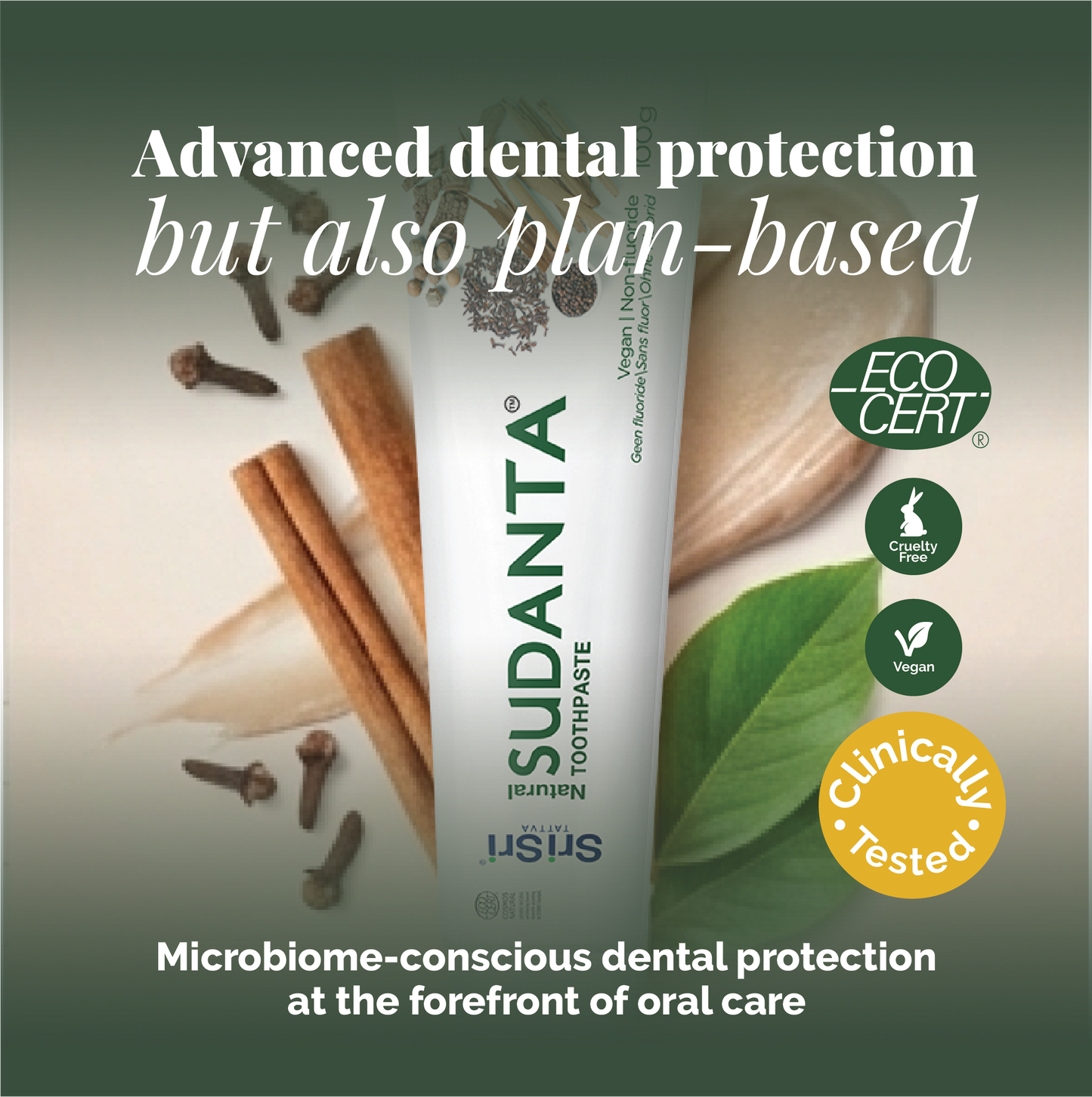 Oral Microbiome Balance Sudanta (ECOCERT 100g).
