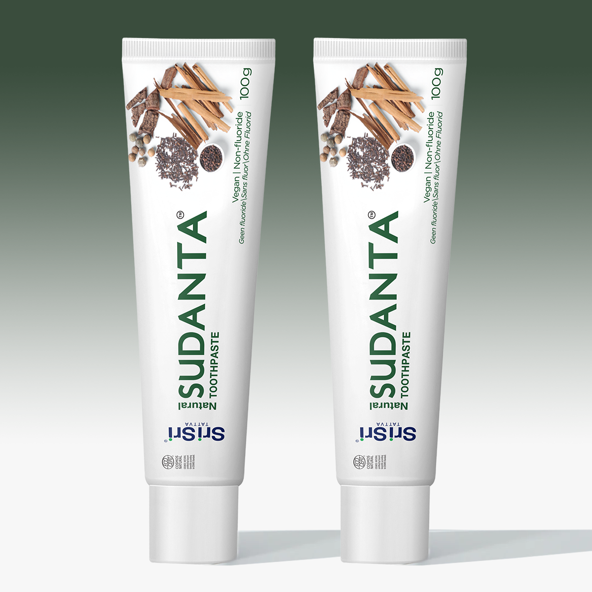Starter Pack: 2× Oral Microbiome Balance Sudanta  – ECOCERT, 100 g