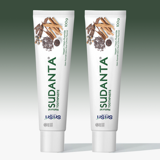 Starter Pack: 2× Oral Microbiome Balance Sudanta  – ECOCERT, 100 g